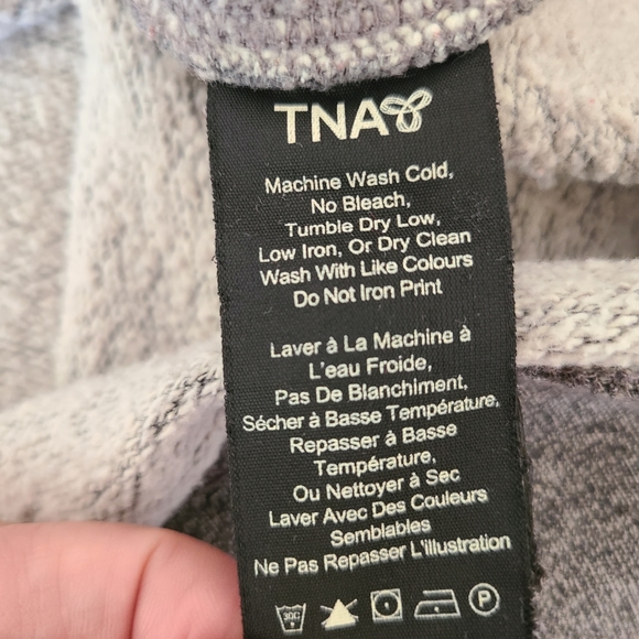 aritzia tna crewneck sweatshirt grey size M - Picture 5 of 7